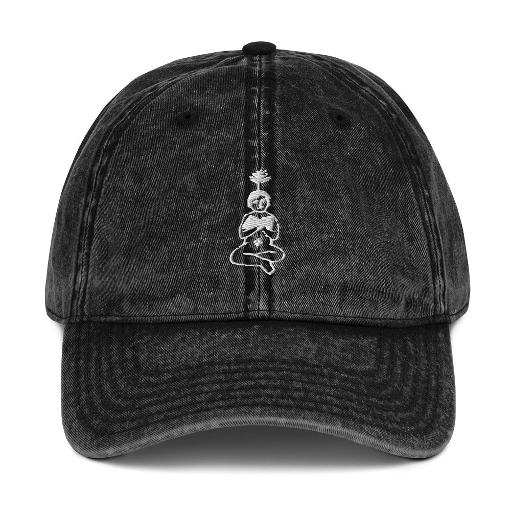 unlearn-relearn-vintage-cotton-cap-u4 vintage-cap-black-front-647546e2e4417.jpg
